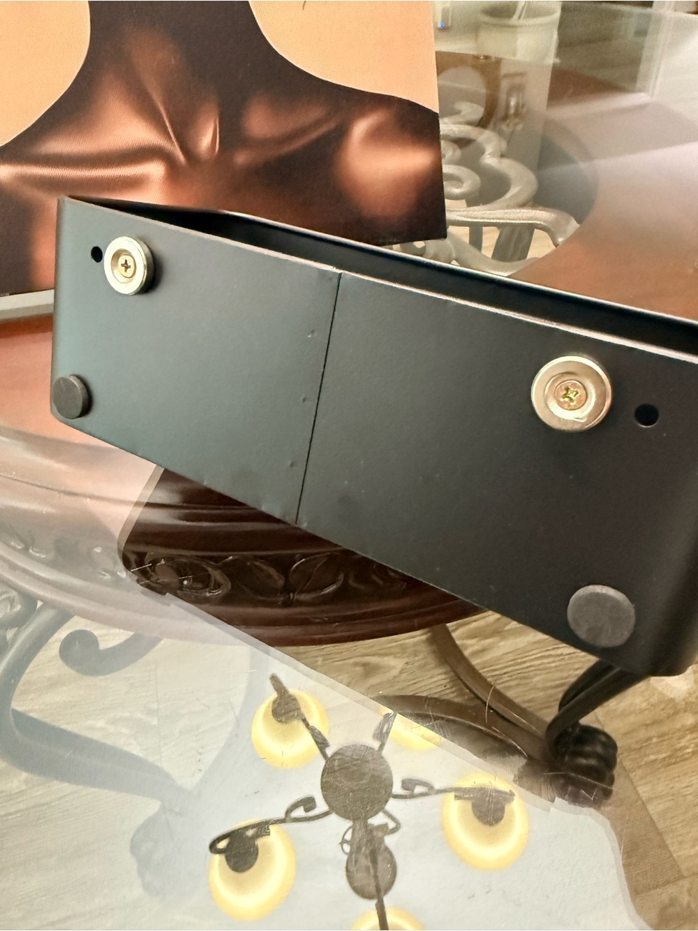 Black Magnetic Catchall Tray - Picture 3 of 3